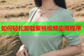 如何轻松卸载蜜桃视频应用程序
