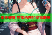 蜜桃盛宴 甜蜜诱惑的视觉盛宴